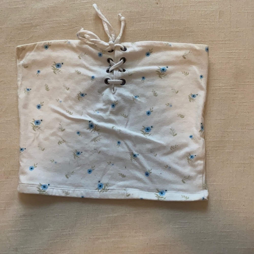 Me to We strapless crop too. Size XS.